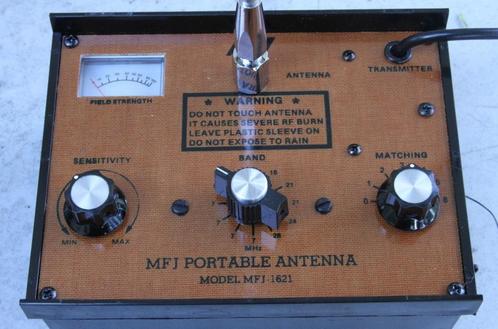 MFJ 1621 Portabele HF antenne, Telecommunicatie, Antennes en Masten, Zo goed als nieuw, Antenne, Ophalen of Verzenden