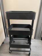 IKEA RÅSKOG Trolley - donker grijs, Ophalen, Zo goed als nieuw