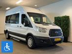 Ford Transit L3H3 Rolstoelbus Groepsvervoer, Auto's, 2700 kg, Stof, Euro 6, Wit