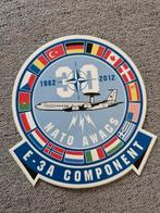 Sticker 30 jaar Nato Awacs / E - 3A Component, Ophalen of Verzenden, Zo goed als nieuw, Bedrijf of Vereniging