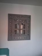 Mooie Indische spiegel - opknapper, Ophalen of Verzenden, Gebruikt