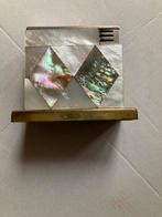 Vintage Aansteker - Parelmoer Inleg, Antiek en Kunst, Ophalen of Verzenden