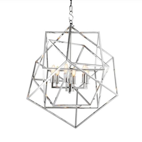 Hanglamp PTMD MATRIX 3D Lamp, Huis en Inrichting, Lampen | Hanglampen, Zo goed als nieuw, 50 tot 75 cm, Metaal, Ophalen