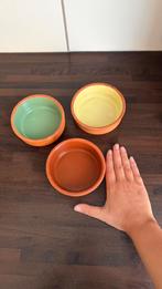 Terracotta bakjes tapas, Ophalen of Verzenden, Overige stijlen, Aardewerk, Schaal of Schalen