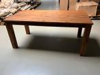 Mooie oude teakhouten tafel, Teakhout, 200 cm of meer, Zo goed als nieuw, Vijf personen of meer