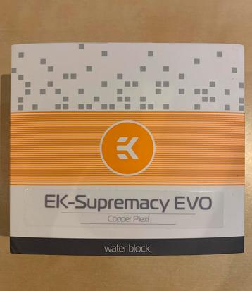 EK-Supremacy EVO Copper Plexi Waterblok beschikbaar voor biedingen