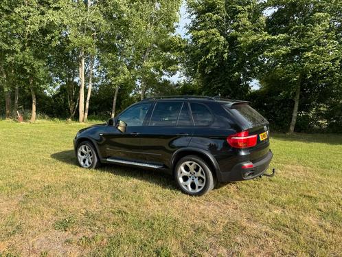 BMW X5 4.8 I AUT 2008 Zwart, Auto's, BMW, Particulier, X5, Benzine, F, SUV of Terreinwagen, Automaat, Geïmporteerd, Zwart, Vierwielaandrijving