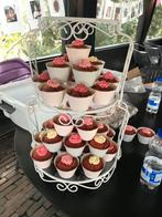 Mooie witte etagère - perfect voor bruiloft!, Ophalen of Verzenden, Zo goed als nieuw