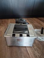 Dubbele friteuse frituurpan Tomado, 4 liter of meer, Ophalen of Verzenden, Gebruikt, Duo-friteuse