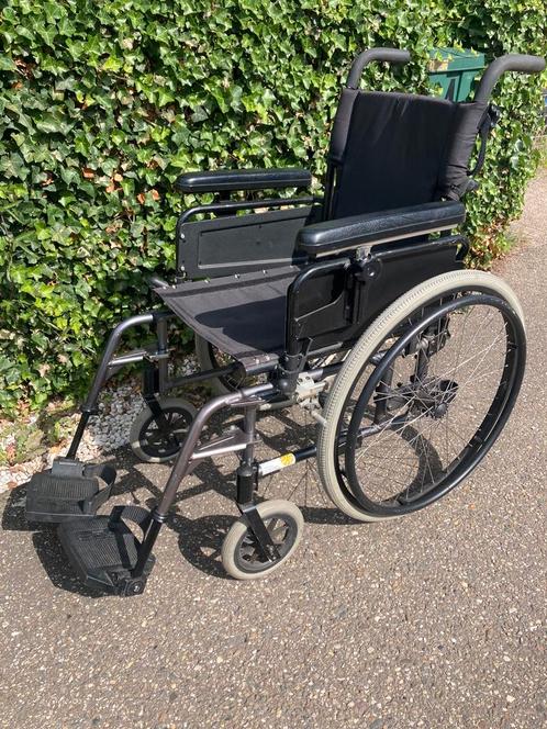 Gebruikte rolstoel exel 200 van os zwart, Diversen, Rolstoelen, Gebruikt, Duwrolstoel, Ophalen