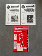 Helmond Sport - Haarlem wedstrijdprogramma’s, Verzamelen, Sportartikelen en Voetbal, Ophalen of Verzenden, Gebruikt, Overige binnenlandse clubs