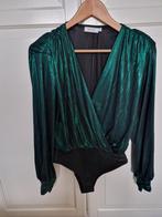 Glitter Kerst Body - Maat S, Ophalen of Verzenden, Zo goed als nieuw, Maat 36 (S), Groen