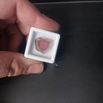 Mooie rode toermalijn schijf, Verzamelen, Mineralen en Fossielen, Ophalen of Verzenden