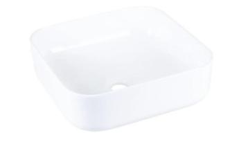 Vierkante waskom keramiek met afgeronde hoeken 39x39x14 cm beschikbaar voor biedingen