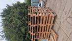 10 grote pallets 180*225 cm, Doe-het-zelf en Verbouw, Hout en Planken, Ophalen, Zo goed als nieuw, 50 mm of meer, Pallet