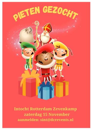 Pieten gezocht!!!! beschikbaar voor biedingen