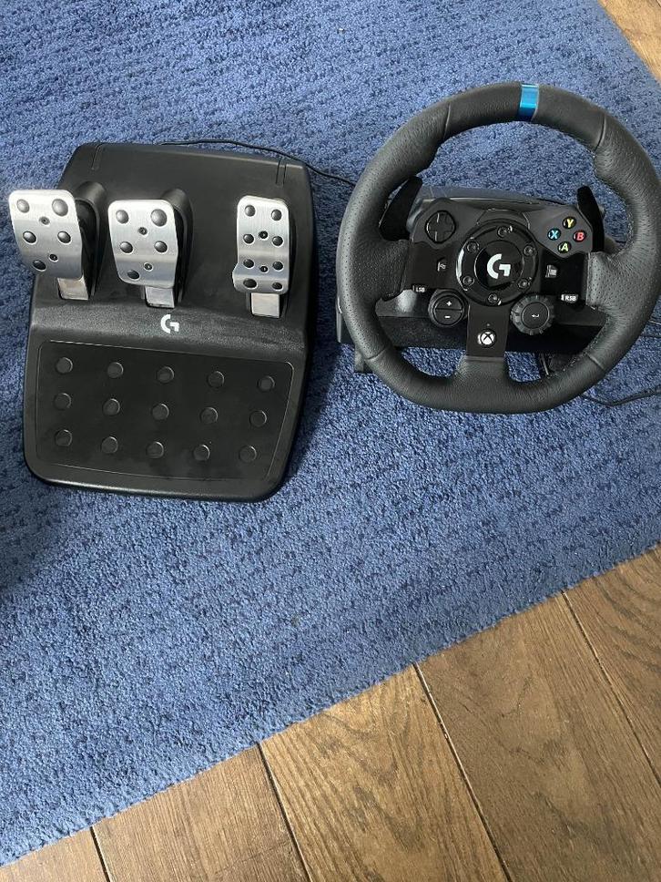 Logitech G923, Spelcomputers en Games, Spelcomputers | Sony PlayStation Consoles | Accessoires, Zo goed als nieuw, PlayStation 1