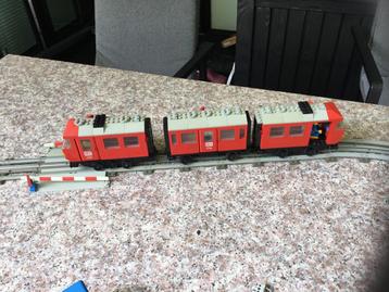 Unieke oude Lego trein 12 volt met toebehoren + ruimtevaart beschikbaar voor biedingen