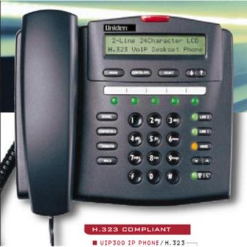 Uniden UIP300 H.323 IP telefoon beschikbaar voor biedingen