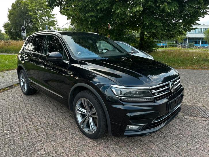 Volkswagen Tiguan 2.0 TDI R-Line 190PK DSG veel opt 1st eige, Auto's, Volkswagen, Particulier, Tiguan, 4x4, ABS, Achteruitrijcamera