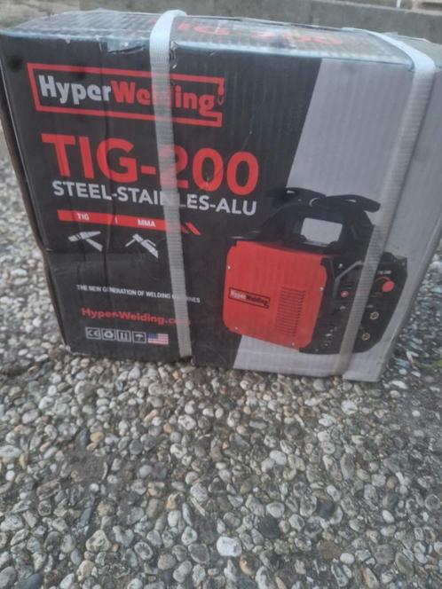 Hyper welding tig 200, Doe-het-zelf en Verbouw, Gereedschap | Lasapparaten, Zo goed als nieuw, 250 ampère of meer, Ophalen of Verzenden