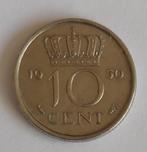 Nederland 1950 munt, 10 cent, volgnr 13, Postzegels en Munten, Munten | Nederland, Ophalen of Verzenden, Koningin Juliana, 10 cent