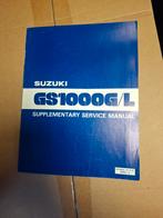 Suzuki GS1000G/L Werkplaatshandboek, Ophalen of Verzenden