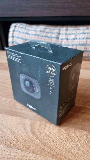 Logitech StreamCam grafiet 1080p 60fps | Als NIEUW in doos   beschikbaar voor biedingen