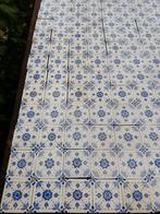 147 antieke wandtegels blauw-wit, 12.2x12.2cm, 2,2 m2, Antiek en Kunst, Ophalen
