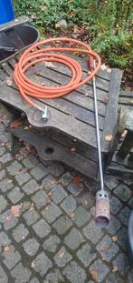 Onkruidbrander met lange steel + nieuwe slang, Tuin en Terras, Ophalen of Verzenden, Gebruikt