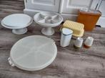 Party set Tupperware. Hapjes schaal, taart schaal, etagère., Huis en Inrichting, Keuken | Tupperware, Schaal, Ophalen of Verzenden