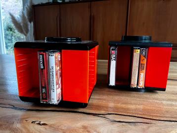 Taee toffe cassette houders carrousel vintage beschikbaar voor biedingen