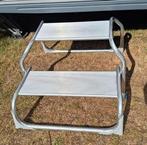 Caravan opstap 2 treden inklapbaar, Caravans en Kamperen, Ophalen, Gebruikt