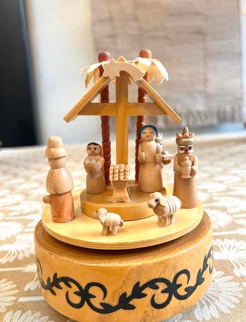 Vintage kerst muziekdoosje Für Elise beschikbaar voor biedingen