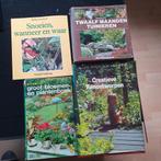 4 boeken tuinieren en tuinontwerpen, Gelezen, Ophalen of Verzenden, Tuinieren en Tuinplanten