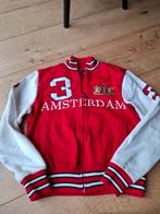 Rode Amsterdam Baseball Jacket - Maat S/M, Kleding | Dames, Jassen | Zomer, Triple-A fashion design, Ophalen of Verzenden, Zo goed als nieuw