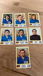 7 x panini wk 74 ddr, Verzamelen, Ophalen of Verzenden, Zo goed als nieuw, Buitenlandse clubs, Poster, Plaatje of Sticker