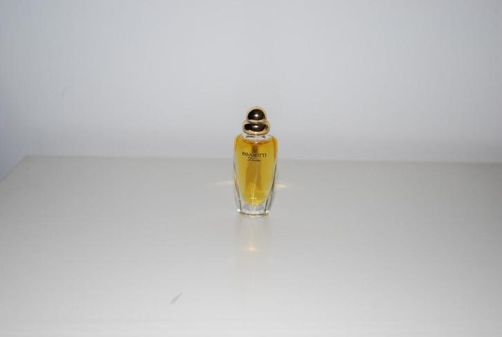 Miniatuur Euro Cosmesi Pavarotti, Verzamelen, Parfumverzamelingen, Zo goed als nieuw, Miniatuur, Gevuld, Ophalen of Verzenden