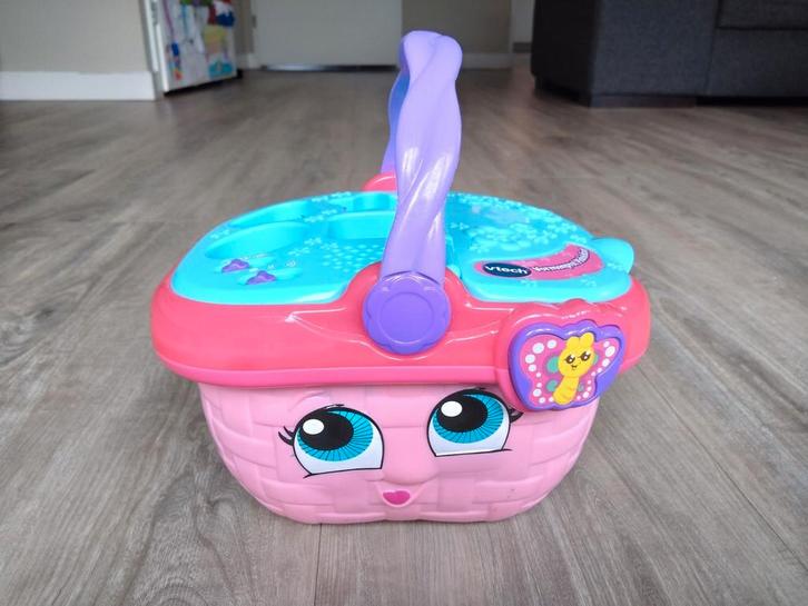 Vtech Picknickmand/ vormentrommel, Kinderen en Baby's, Speelgoed | Vtech, Zo goed als nieuw, 6 maanden tot 2 jaar, Ophalen