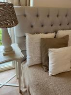 Hoofdbord/ headboard beige, Ophalen, 100 cm, Eenpersoons, Beige