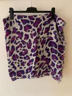 Grote dunne sjaal doek stola pareo panter leopard print, Ophalen of Verzenden, Sjaal, Zo goed als nieuw