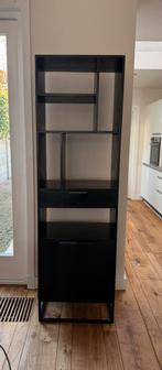 Loods 5 kast met vakken zwart, Huis en Inrichting, Ophalen, Zo goed als nieuw, 25 tot 50 cm, 50 tot 100 cm