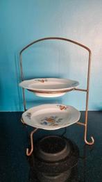 Etagere, high tea borden, Huis en Inrichting, Ophalen, Gebruikt, Overige stijlen, Bord(en)