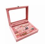 Oorbellen box, Ophalen of Verzenden, Zo goed als nieuw