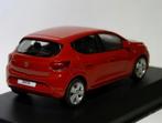 DACIA SANDERO 2021 FUSION ROOD SCHAAL 1/43 NOREV ref. 509021, Hobby en Vrije tijd, Modelauto's | 1:43, Ophalen of Verzenden, Nieuw