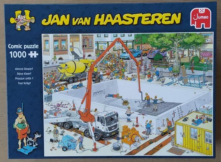 Jan van Haasteren legpuzzels, Hobby en Vrije tijd, Denksport en Puzzels, Zo goed als nieuw, Legpuzzel, 500 t/m 1500 stukjes, Ophalen of Verzenden