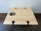 Houten picknicktafel - voor wijn - inklapbaar, Nieuw, Ophalen of Verzenden, Inklapbaar, Rechthoekig