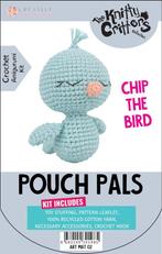 Haakpakket Knitty Critters Pouch Pals - Chip the bird, Hobby en Vrije tijd, Verzenden, Nieuw, Haken, Overige typen