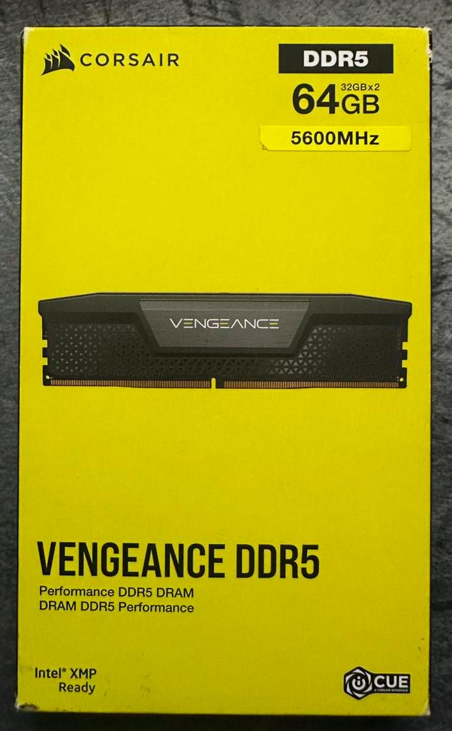 Corsair Vengeance LPX 64GB (2x32GB) DDR5 5600Mhz Intel NIEUW, Computers en Software, RAM geheugen, Nieuw, Desktop, 64 GB, DDR5