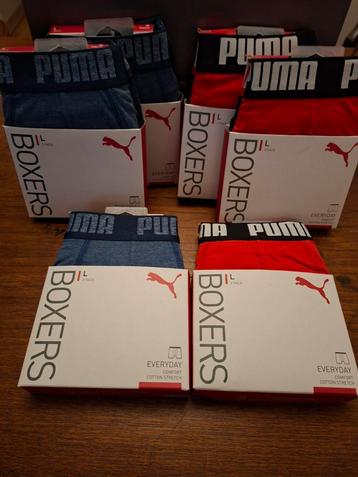 6x2 Puma Boxers - Maat L beschikbaar voor biedingen